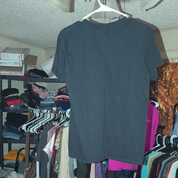 Purple Rain Graphic T-Shirt - Black - Picture 2 of 3